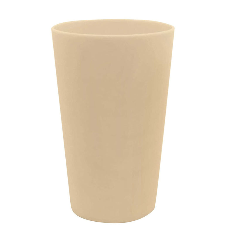 Beige Party Popcorn Reusable Cups 280ml 2pcs
