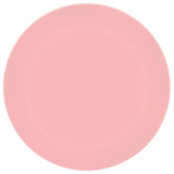 Pink Reusable Party Plastic Plates 9in 2pcs