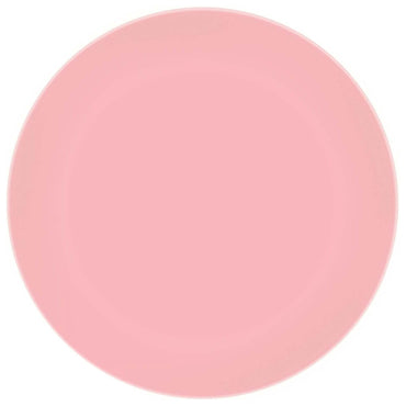 Pink Reusable Party Plastic Plates 9in 2pcs
