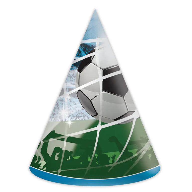 Soccer Fans Hats 6pcs