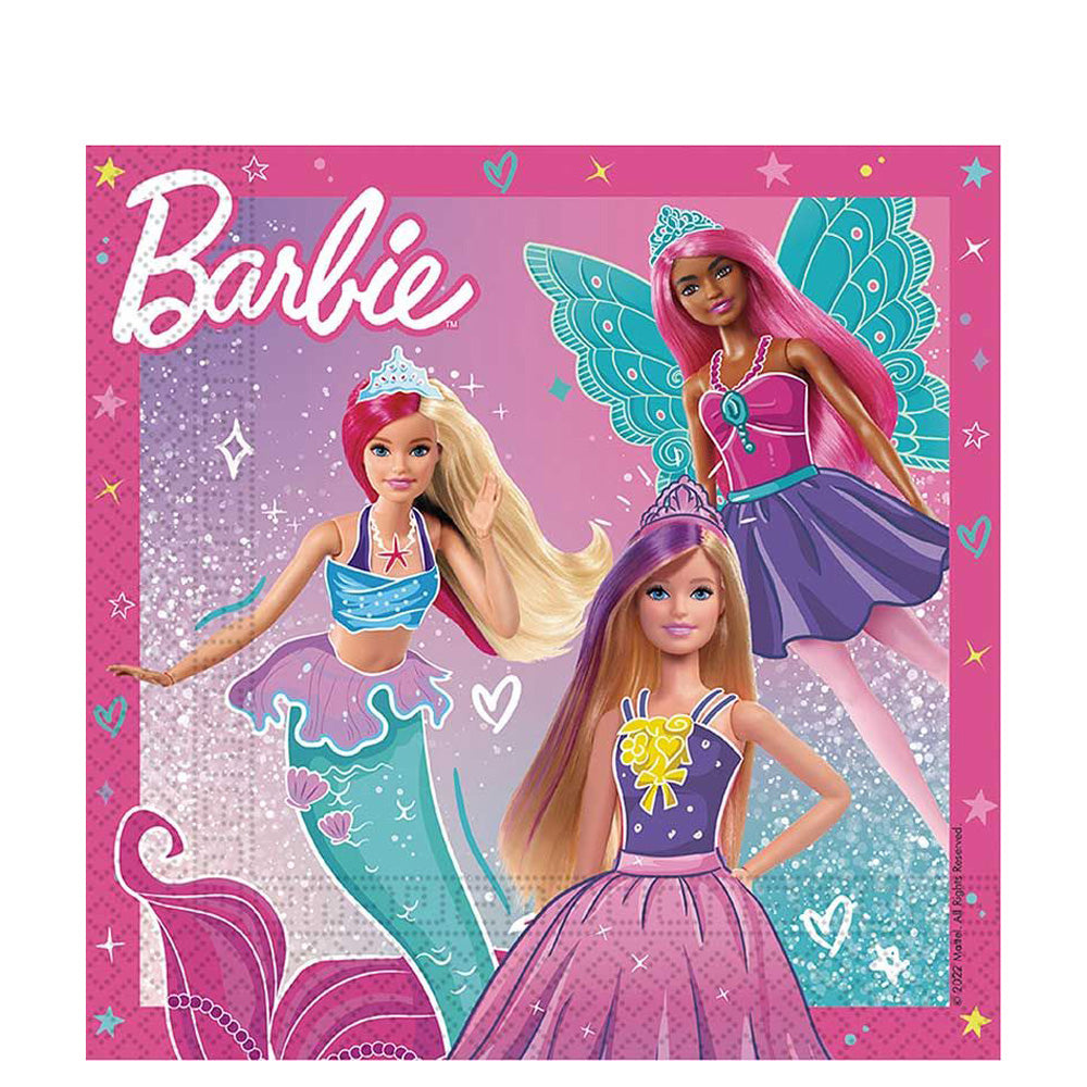 Barbie Fantasy 2-Ply Paper Tissues 20pcs