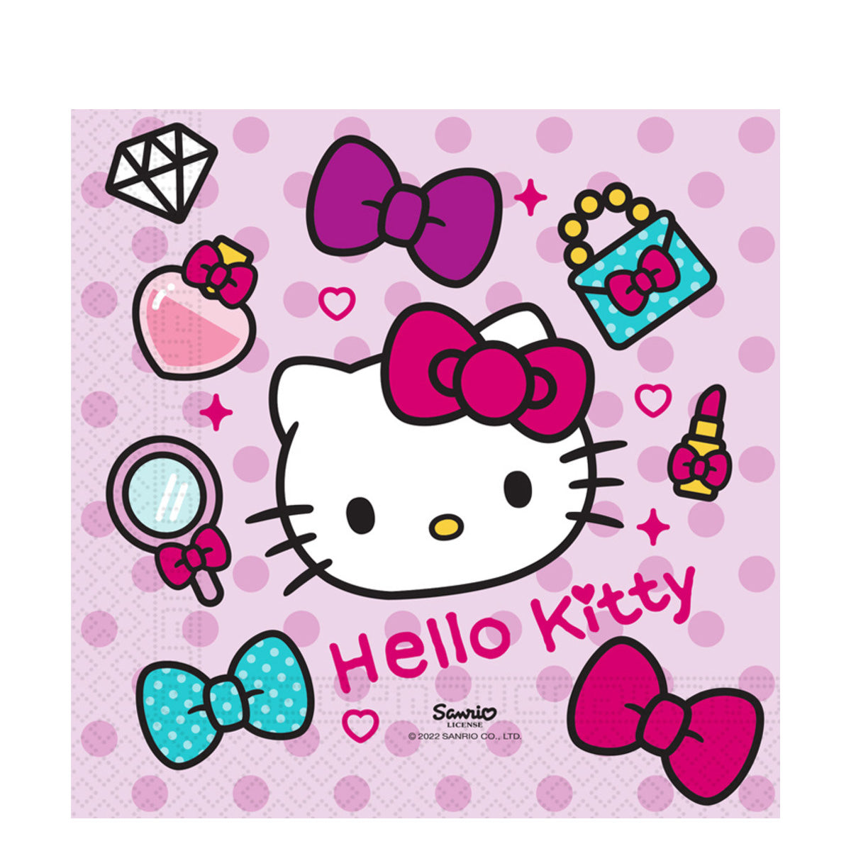 Hello Kitty Fashion Stylish 2-Ply Paper Tissues 20pcs