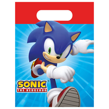 Sonic Sega Paper Party Bags 4pcs