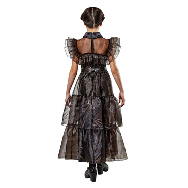 Child Wednesday Raven Girl Costume