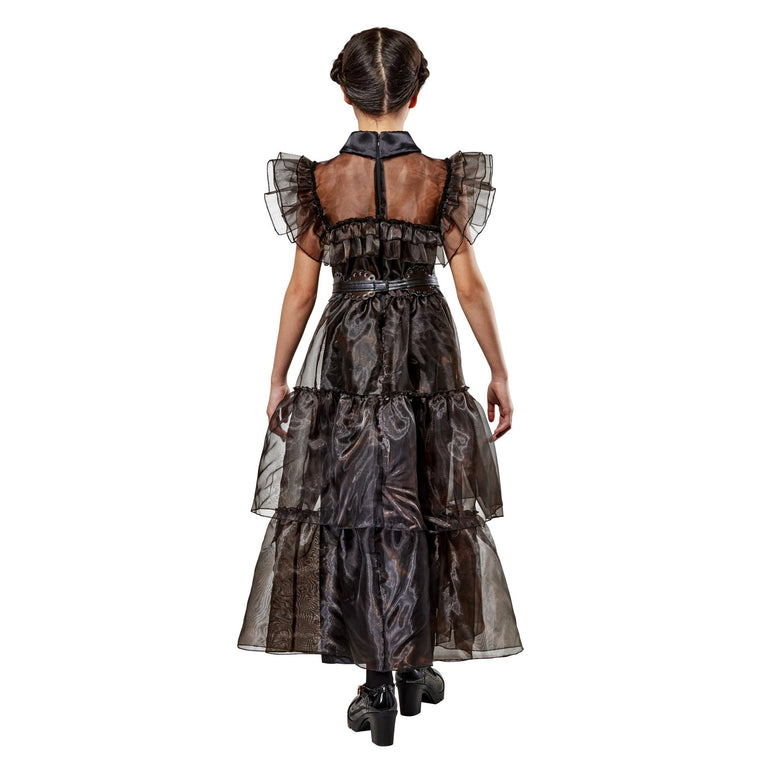 Child Wednesday Raven Girl Costume