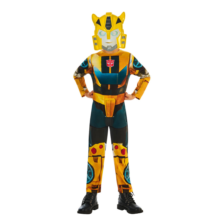 Child Earth Spark Transformers Bumblebee Costume