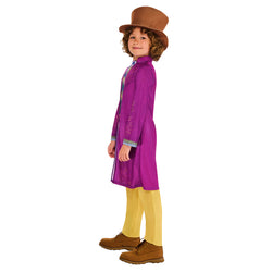 Child Willy Wonka Boy Costume