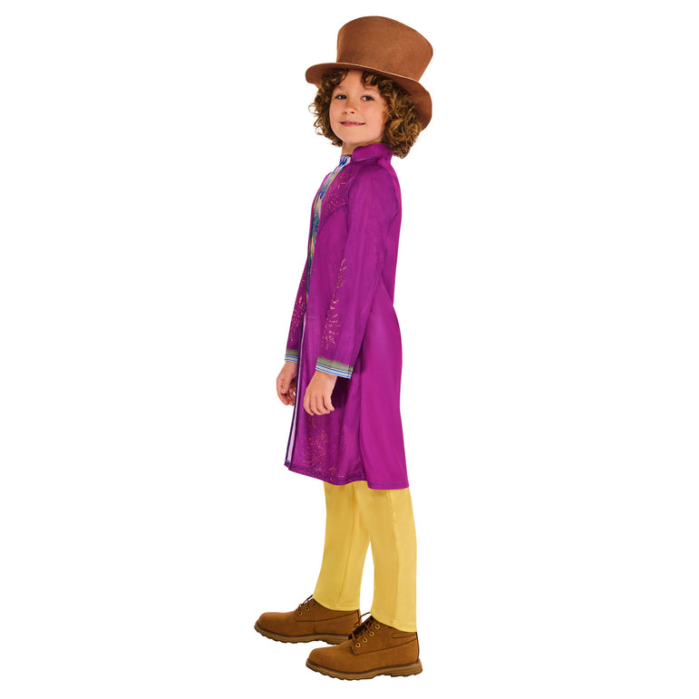 Child Willy Wonka Boy Costume