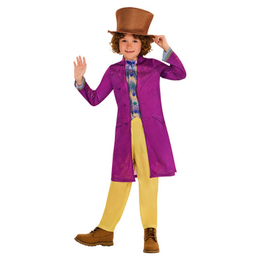 Child Willy Wonka Boy Costume