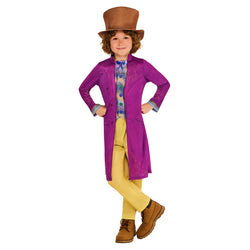 Child Willy Wonka Boy Costume