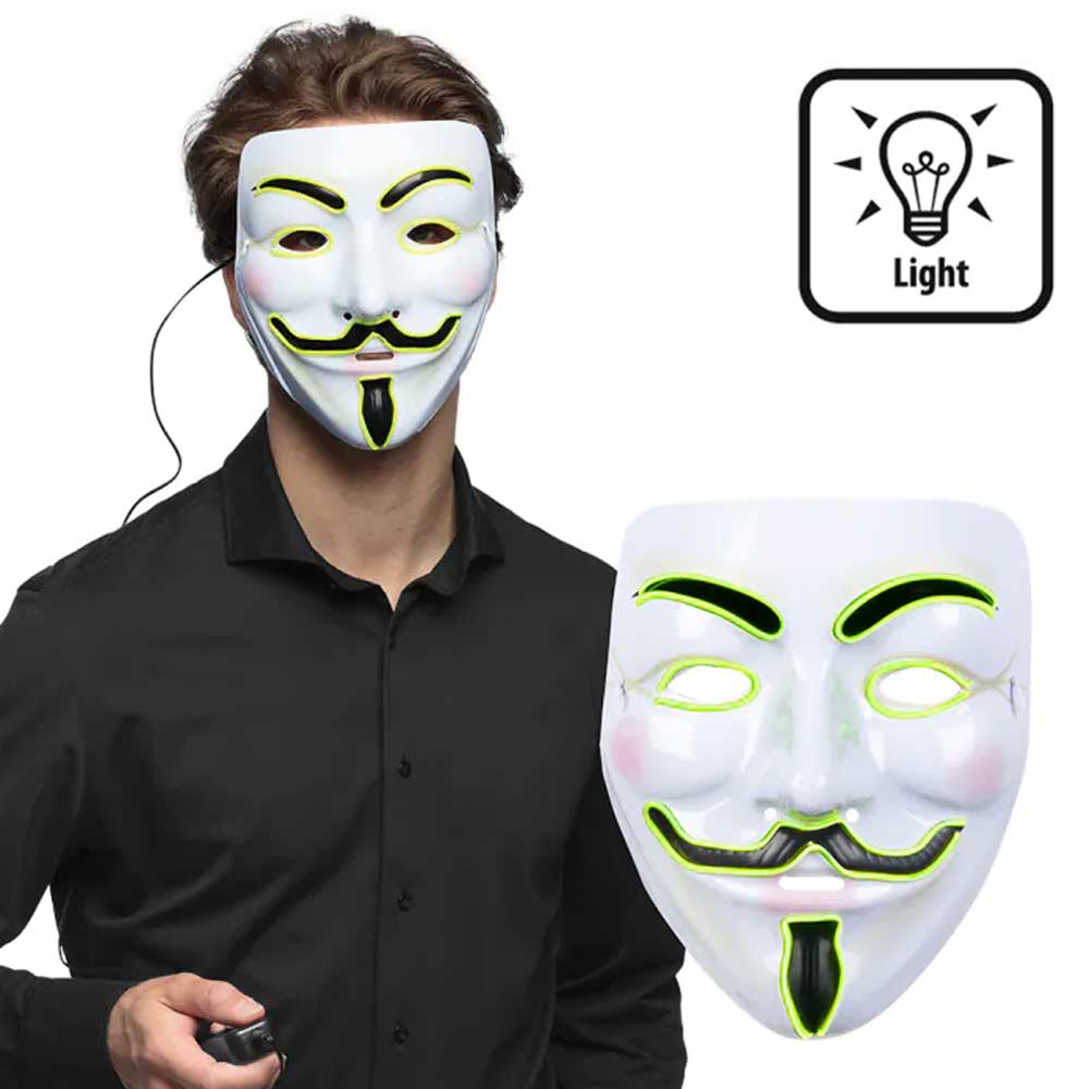 Adult LED Protest Mask