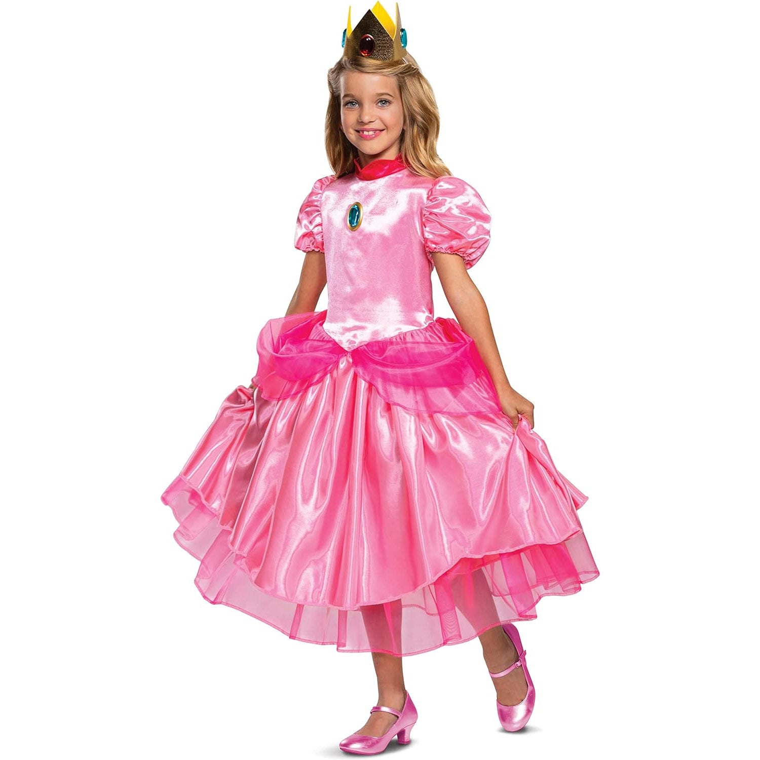 Child Princess Peach Deluxe Costume