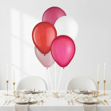 Valentine’s Day Assorted Latex Balloons 5in 25pcs