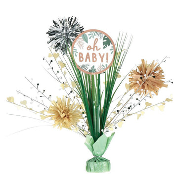 Baby Shower Soft Jungle Hello Baby Spray Centerpiece Decoration 18in