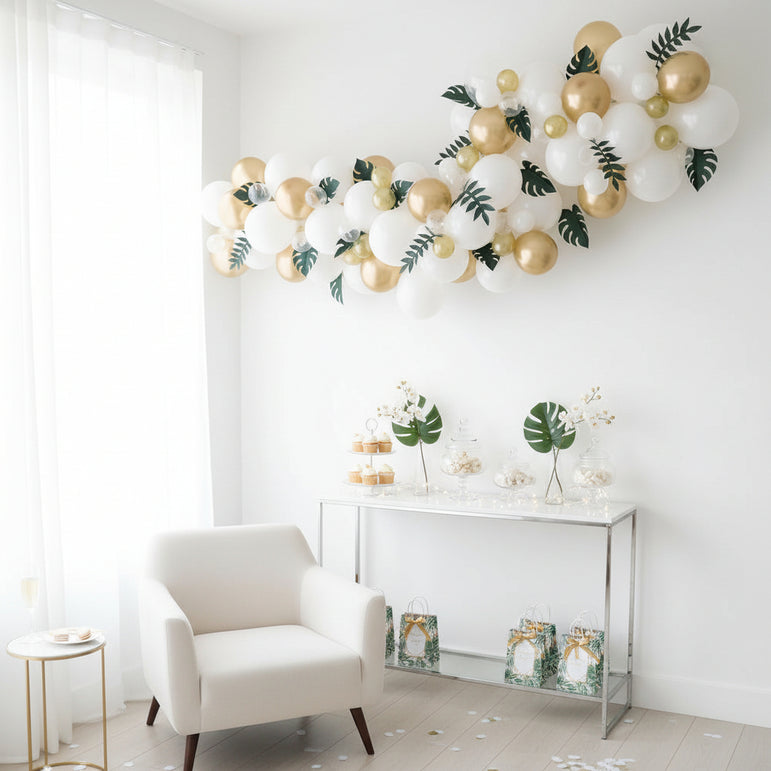 Green Leafy Accent Balloon Decoration Kit