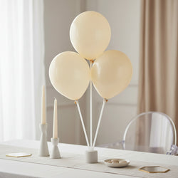 Luxury Blonde Wood Latex Balloon 5inches 50pcs
