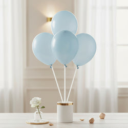 Luxury Powder Blue Latex Balloon 5inches 50pcs