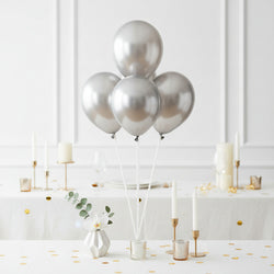 Luxury Platinum Metallic Latex Balloon 5inches 50pcs