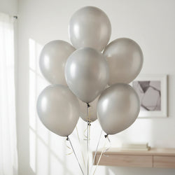 Luxury Dark Grey Latex Balloon 12inches 25pcs