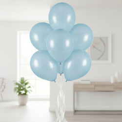 Luxury Powder Blue Latex Balloon 12inches 25pcs