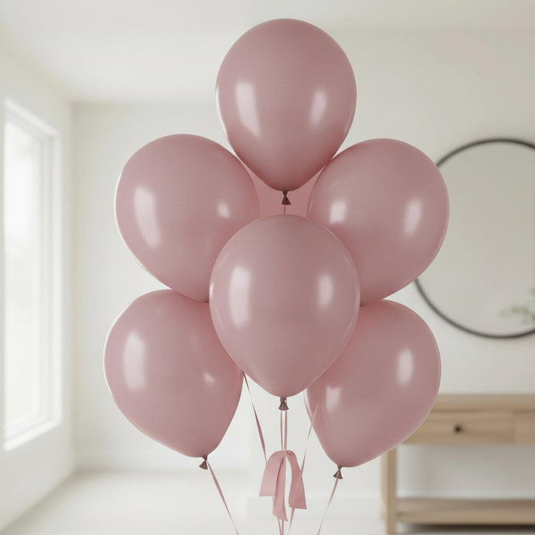Luxury Dusty Pink Latex Balloon 12inches 25pcs