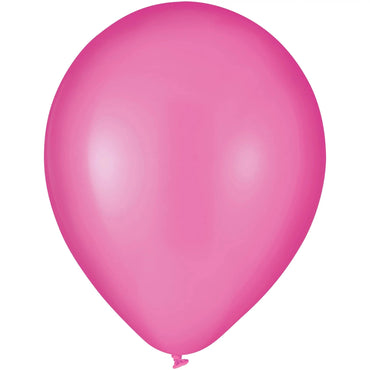 Luxury Bubble Gum Pink Latex Balloon 12inches 25pcs