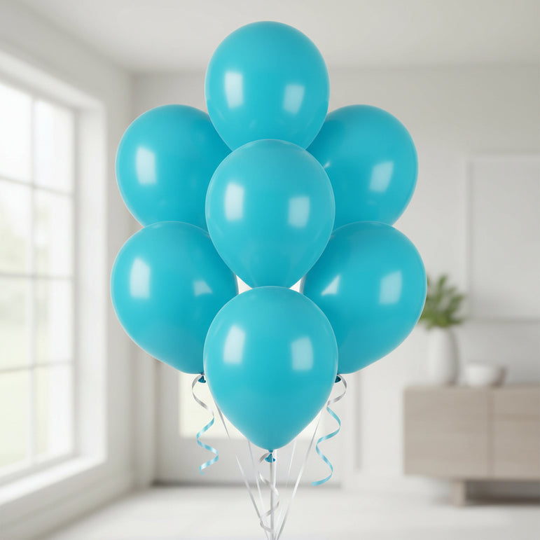 Luxury Tranquil Blue Latex Balloon 12inches 25pcs