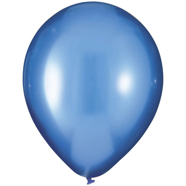 Luxury Azure Metallic Latex Balloon 12inches 25pcs