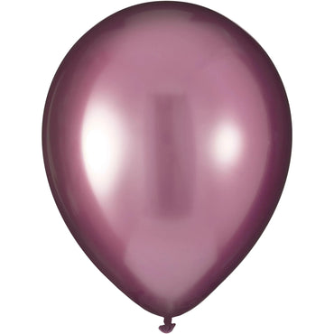 Luxury Cherry Liquor Metallic Latex Balloon 12inches 25pcs
