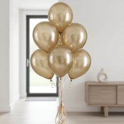Luxury Prosecco Metallic Latex Balloon 12inches 25pcs