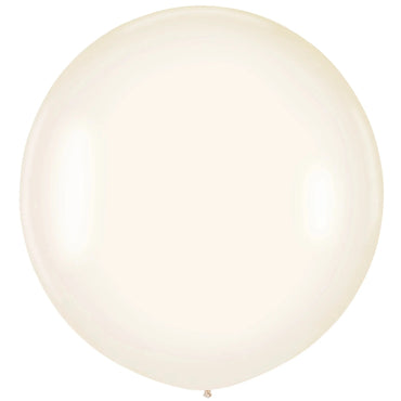 Luxury White Latex Balloon 24inch 4pcs