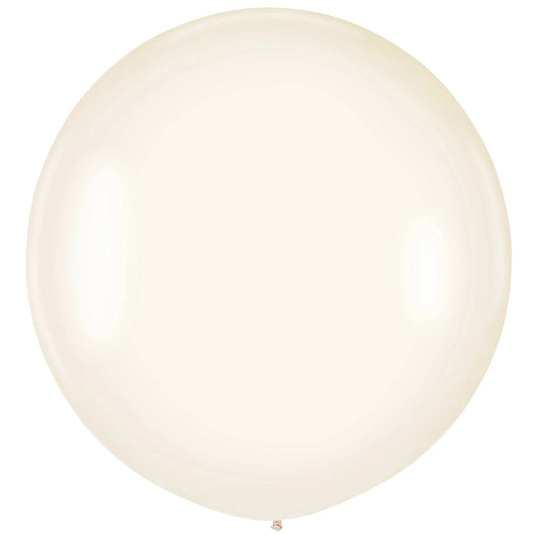 Luxury White Latex Balloon 24inch 4pcs