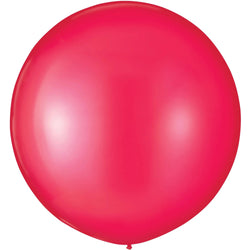 Luxury Apple Red Latex Balloon 24inch 4pcs