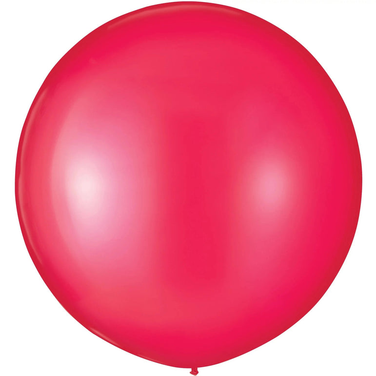 Luxury Apple Red Latex Balloon 24inch 4pcs