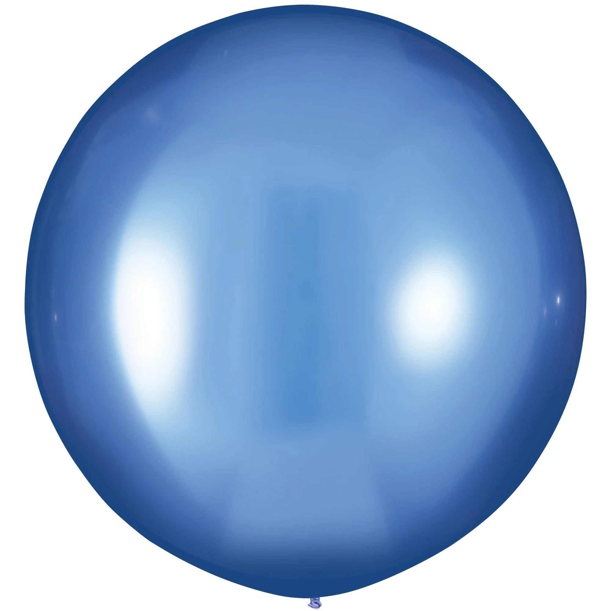 Luxury Azure Metallic Latex Balloon 24inch 4pcs