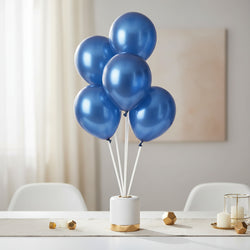 Luxury Azure Metallic Latex Balloon 5inches 50pcs