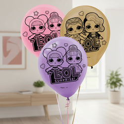 LOL Surprise! Latex Balloons 12in, 6pcs