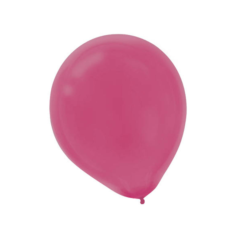 Magenta Latex Balloons 12in, 15pcs