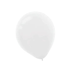 White Latex Balloons 12in, 15pcs