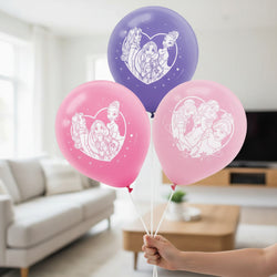 Disney Princess Latex Balloon 12in, 6pcs