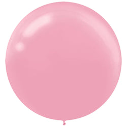 New Pink Latex Balloon 24in, 4pcs