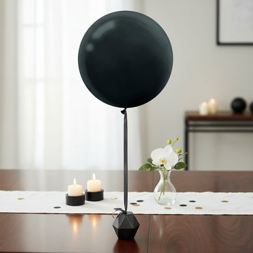Black Latex Balloons 24in, 4pcs