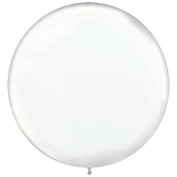 Clear Latex Balloon 24in, 4pcs