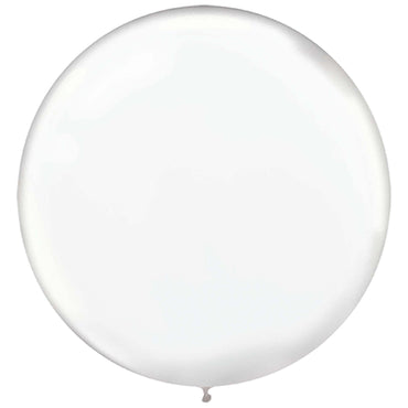 Clear Latex Balloon 24in, 4pcs