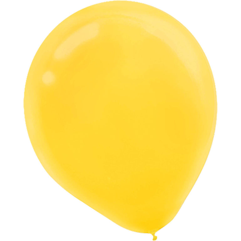 Yellow Sunshine Latex Balloons 5in, 50pcs