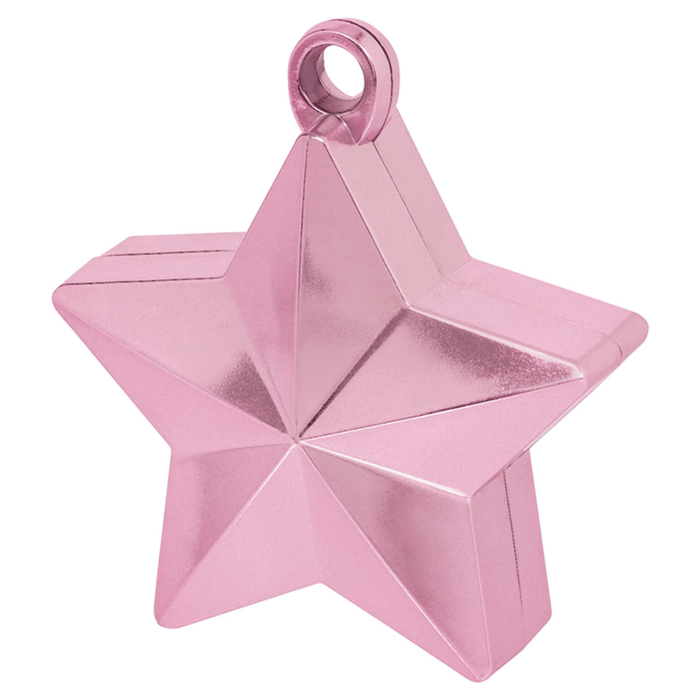 Pink Star Balloon Weight 6oz