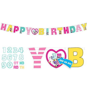 Minnie Happy Helpers Jumbo Add-An-Age Letter Banner