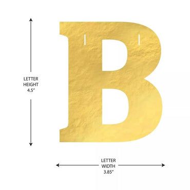 Create Your Own Banner- Letter B