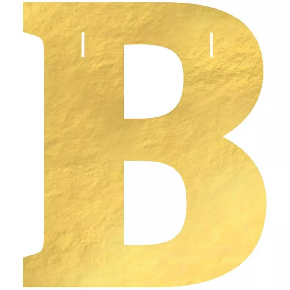 Create Your Own Banner- Letter B