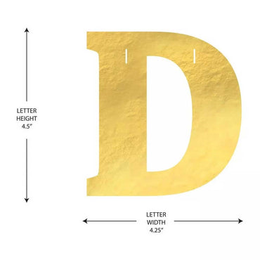 Create Your Own Banner- Letter D